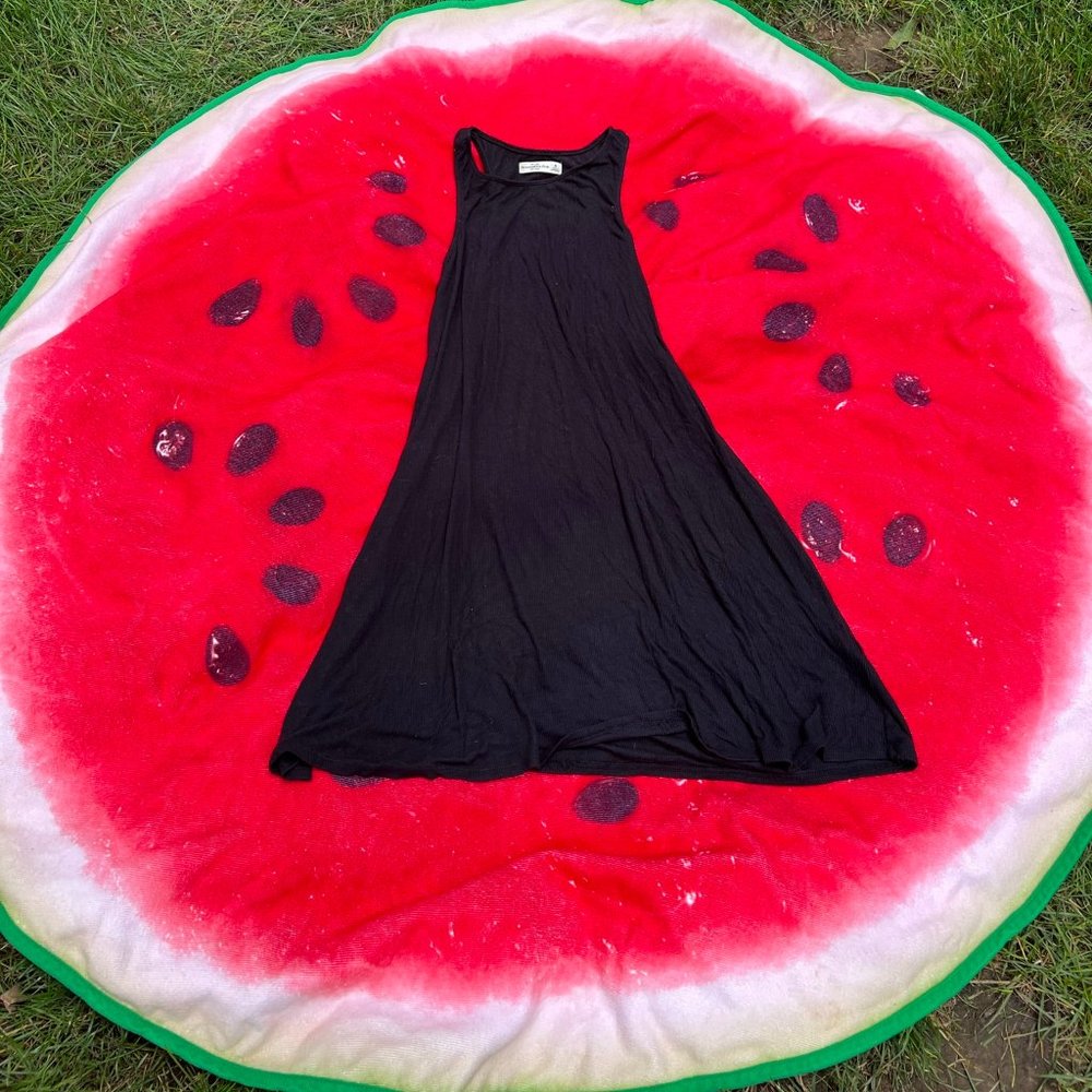 Black Flowy Abercrombie & Fitch Summer Dress